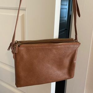 Tan crossbody purse